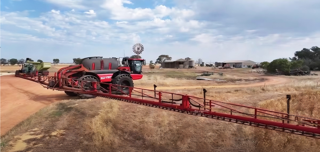 The Agrifac Condor Endurance in the field in Australia.
