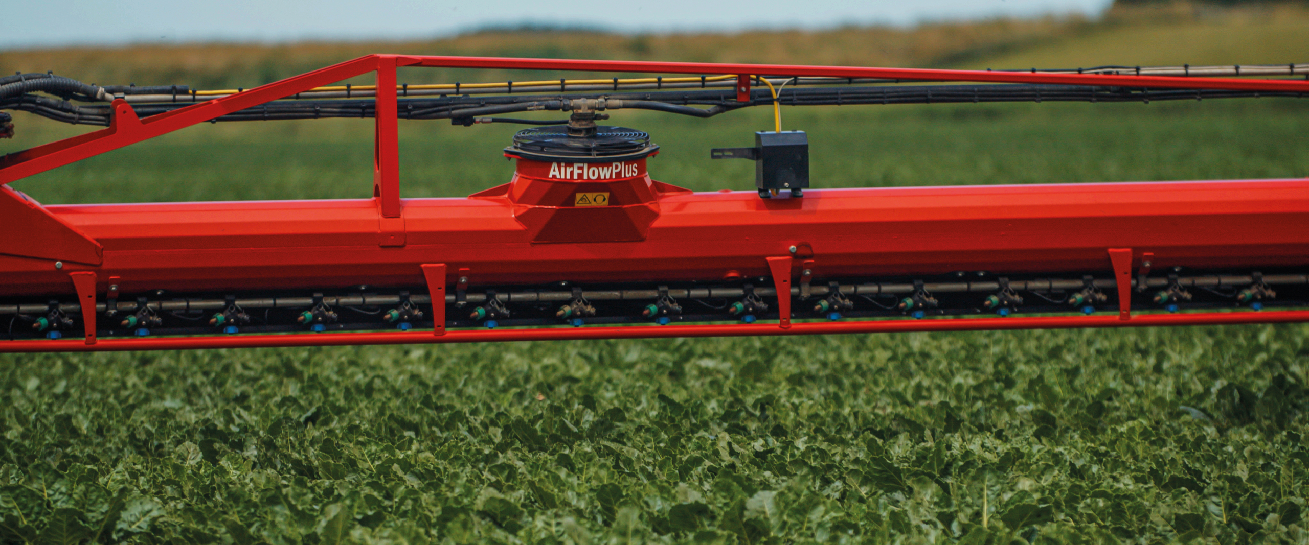 Close up of the AirFlowPlus boom.