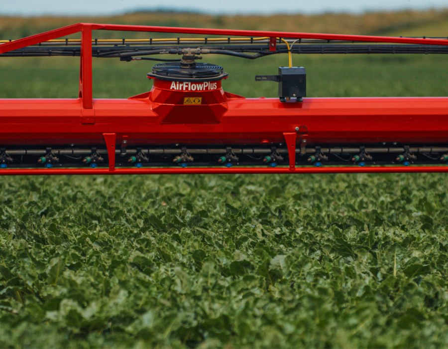 Close up of the AirFlowPlus turbine.