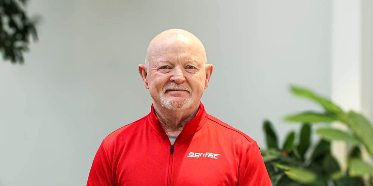 Portrait photo of Tim Renz at Agrifac.