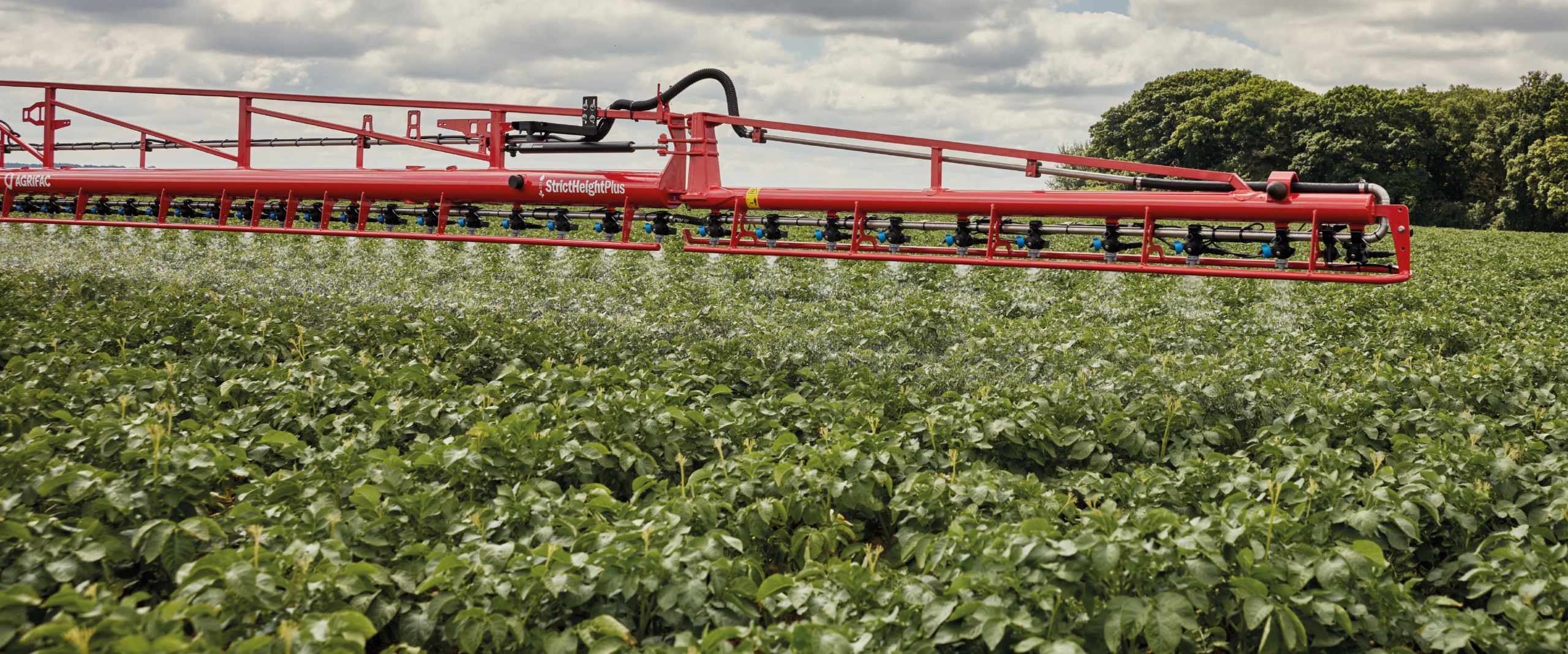 Close up of the J-boom.